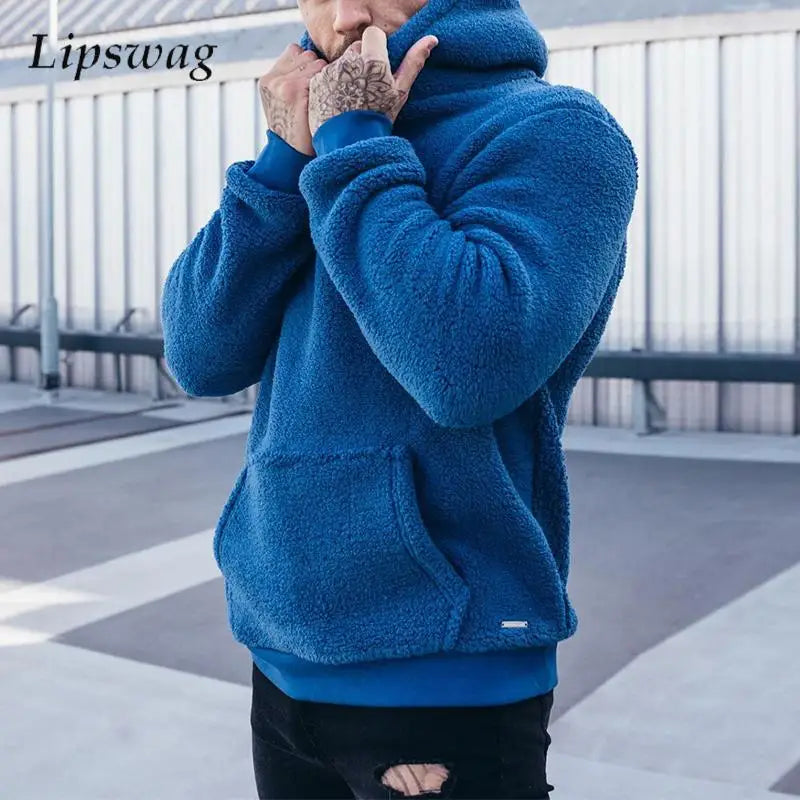 Cozy Fleece Mens Zipper Jacket - OutfitLondon