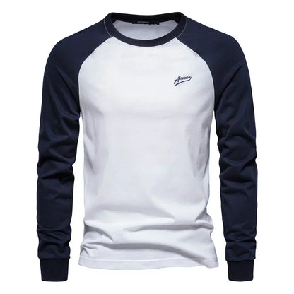 Men's Comfortable Crew Neck Tee – Premium Cotton Casual Shirt - OutfitLondon