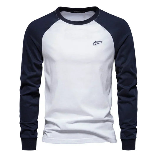 Men's Comfortable Crew Neck Tee – Premium Cotton Casual Shirt - OutfitLondon