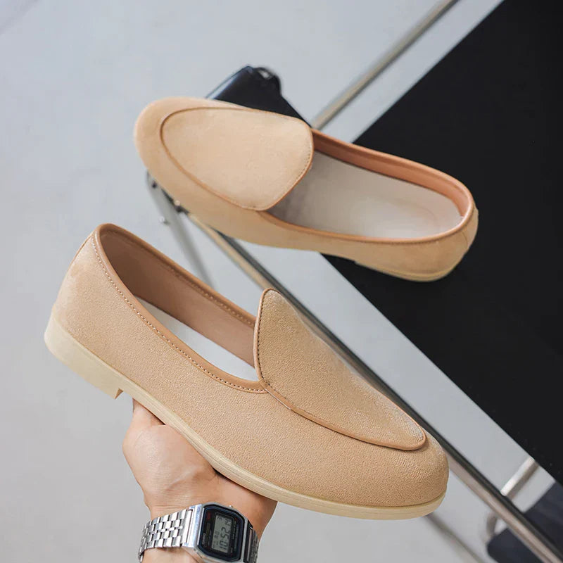 Luxurious Suede Slip On Shoes