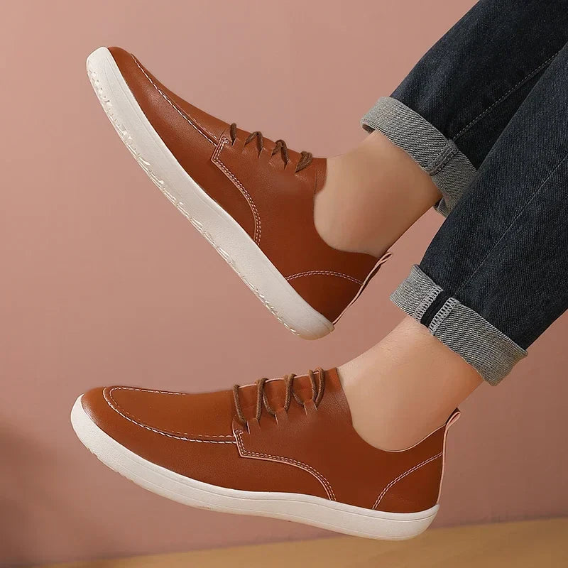Brown Genuine Leather Shoes