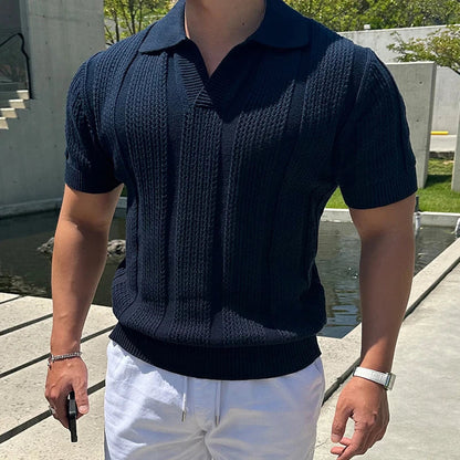 Breathable Cool Mens Polo Shirt