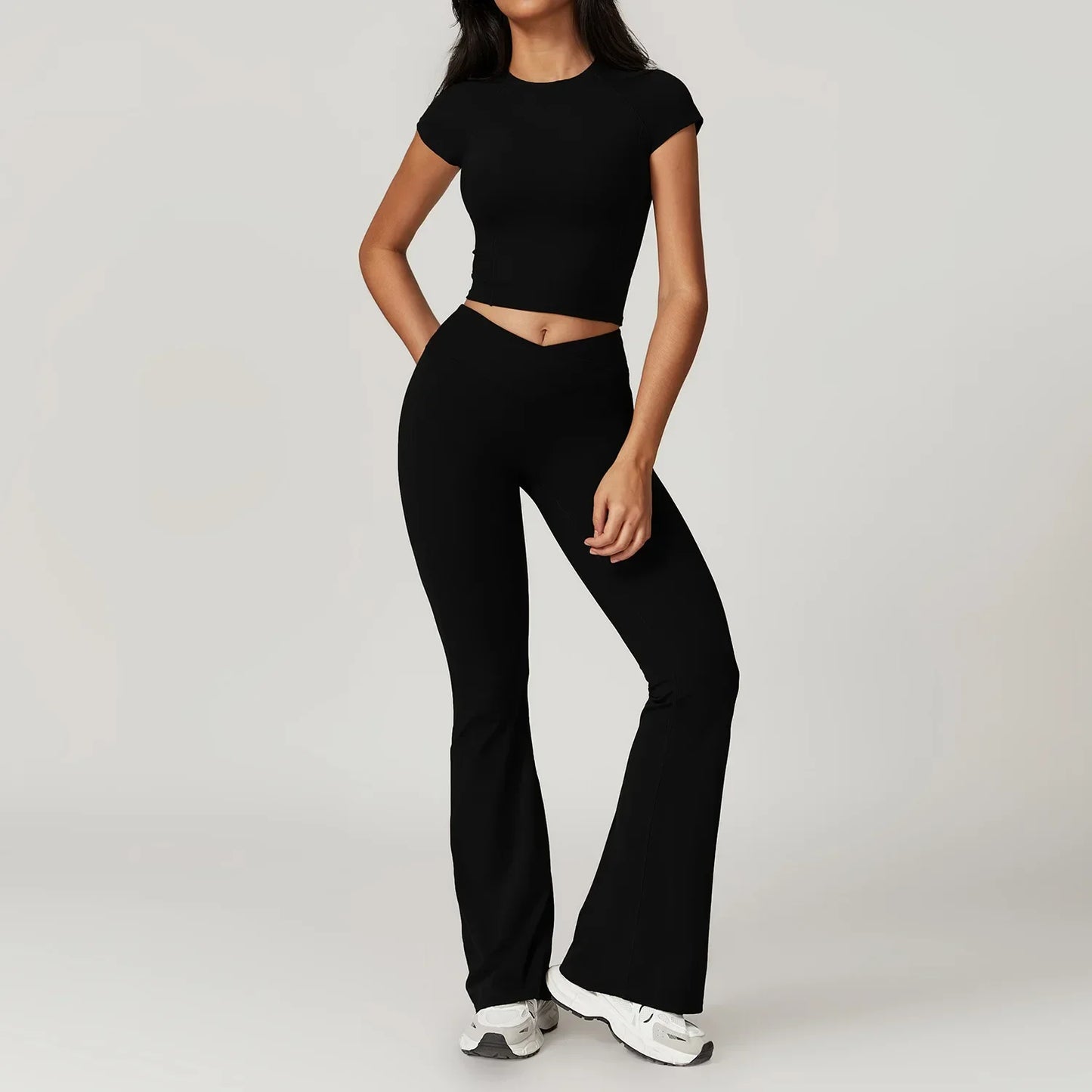 Soft Yoga Set - Sports Bra and Leggings