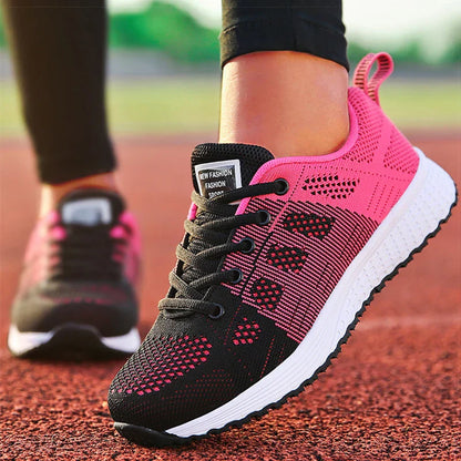 Vibrant Ladies Athletic Sneakers
