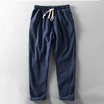 Lightweight Breathable Linen Trousers