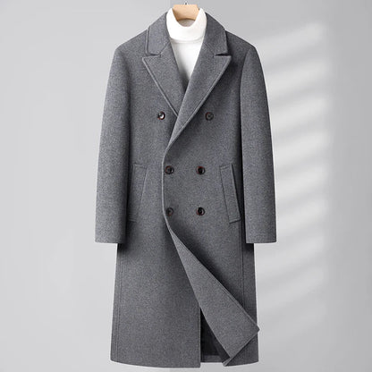Luxurious Wool Long Coat