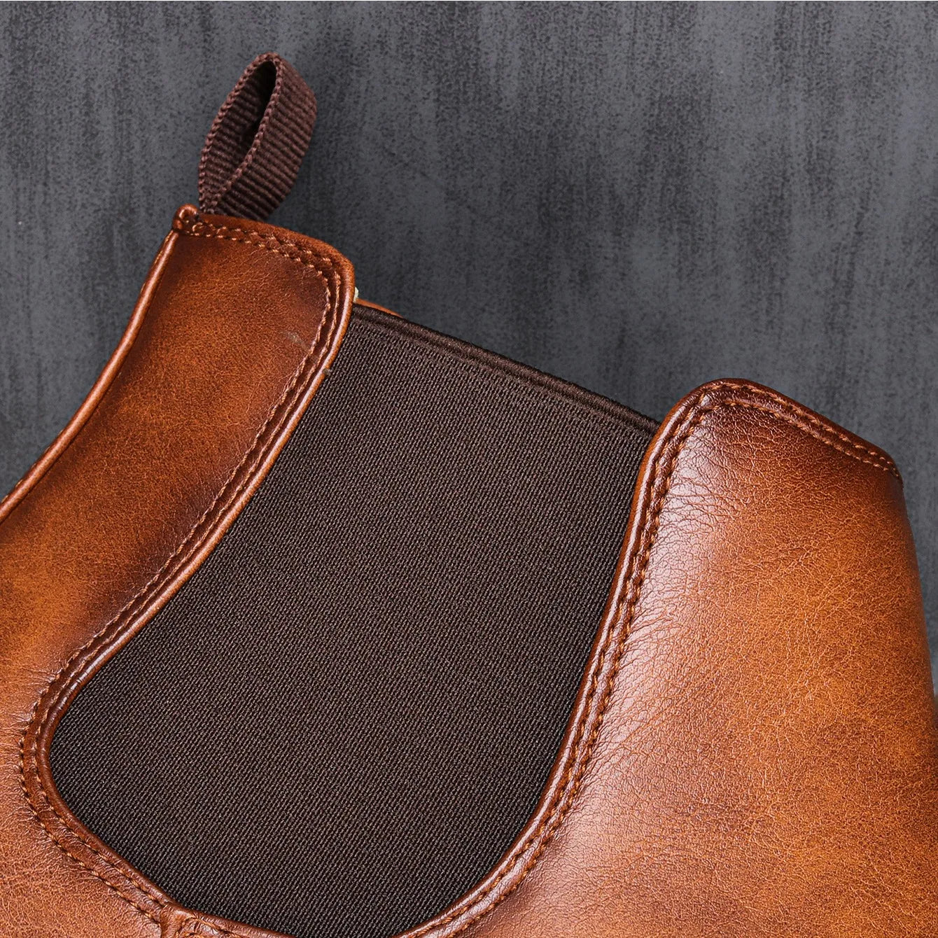 Waterproof Elastic Side Chelsea Boots