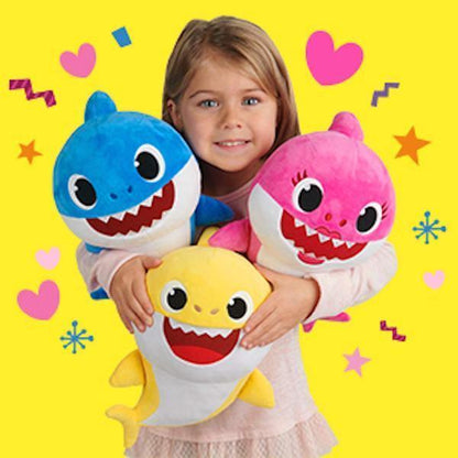Cute Singing Baby Shark Soft Toy - OutfitLondon