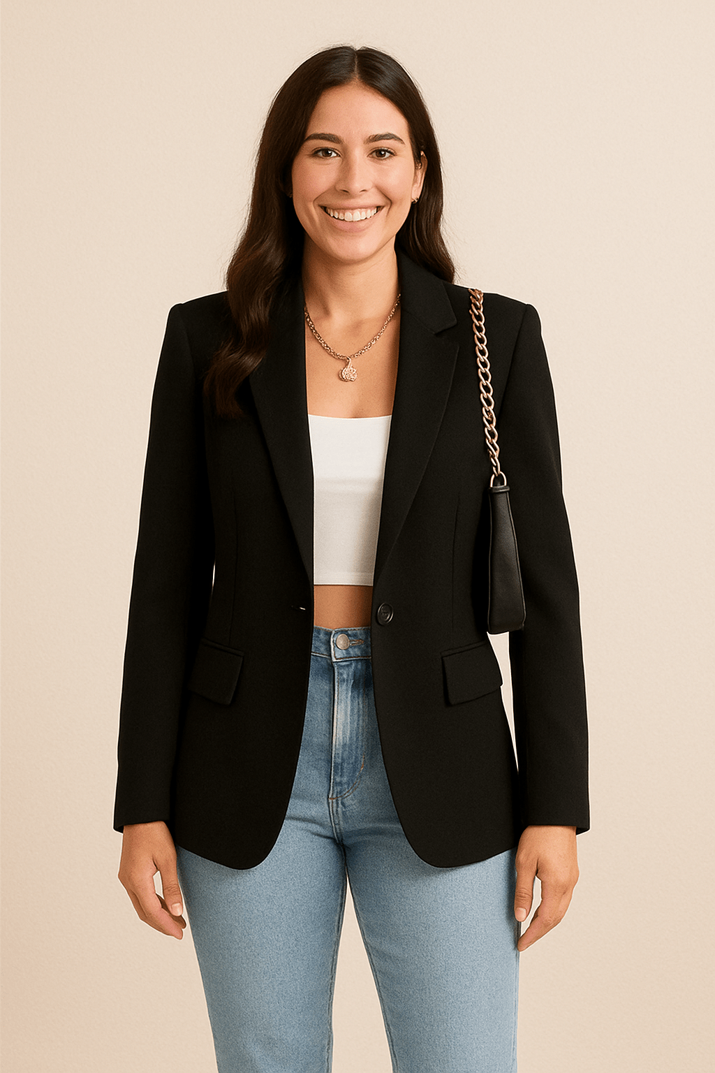 Women's Tailored Blazer - OutfitLondon