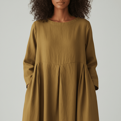 Comfy Casual Maxi Dress for Women with Pockets