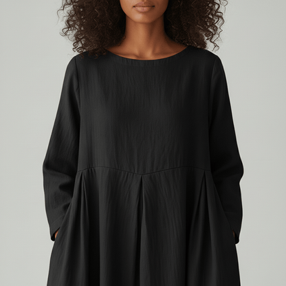 Comfy Casual Maxi Dress for Women with Pockets