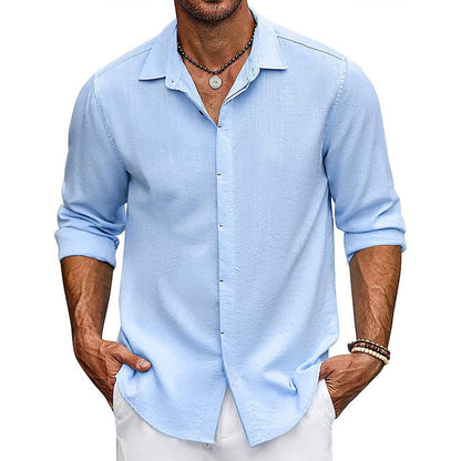 Comfortable Fit Cotton Blend Dress Shirt