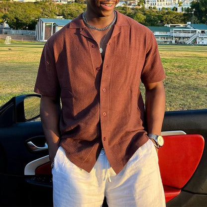 Classic Fit Button Down Casual Shirt