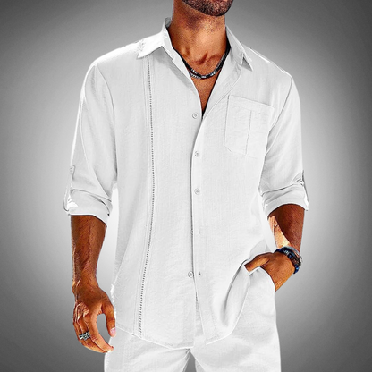 Comfortable Casual Shirt with Relaxed Fit and Pocket