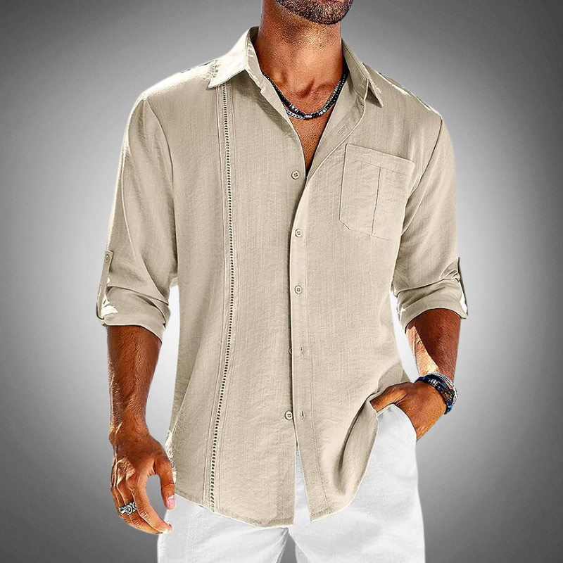 Comfortable Casual Shirt with Relaxed Fit and Pocket