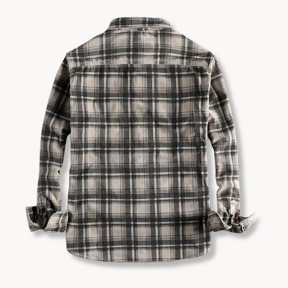 Casual Corduroy Button Down Relaxed Fit Shirt