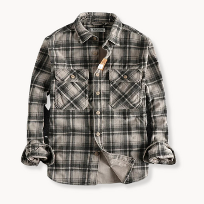 Casual Corduroy Button Down Relaxed Fit Shirt