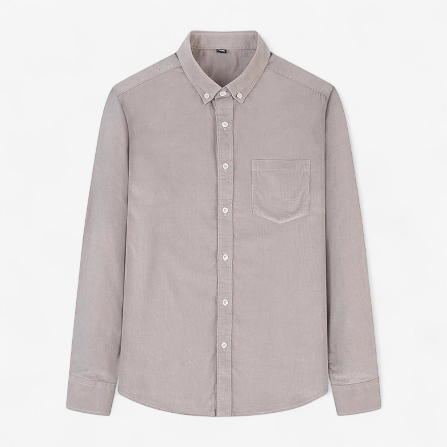 Casual Textured Stripe Button Down Shirt