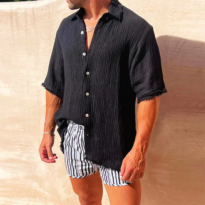 Breathable Cutout Sleeveless Casual Tee Shirt