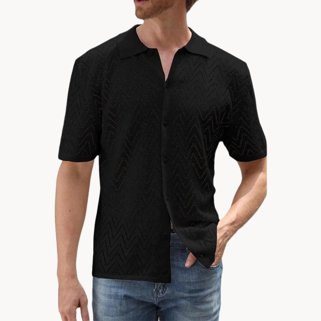Comfortable Cotton Blend Casual Button Shirt
