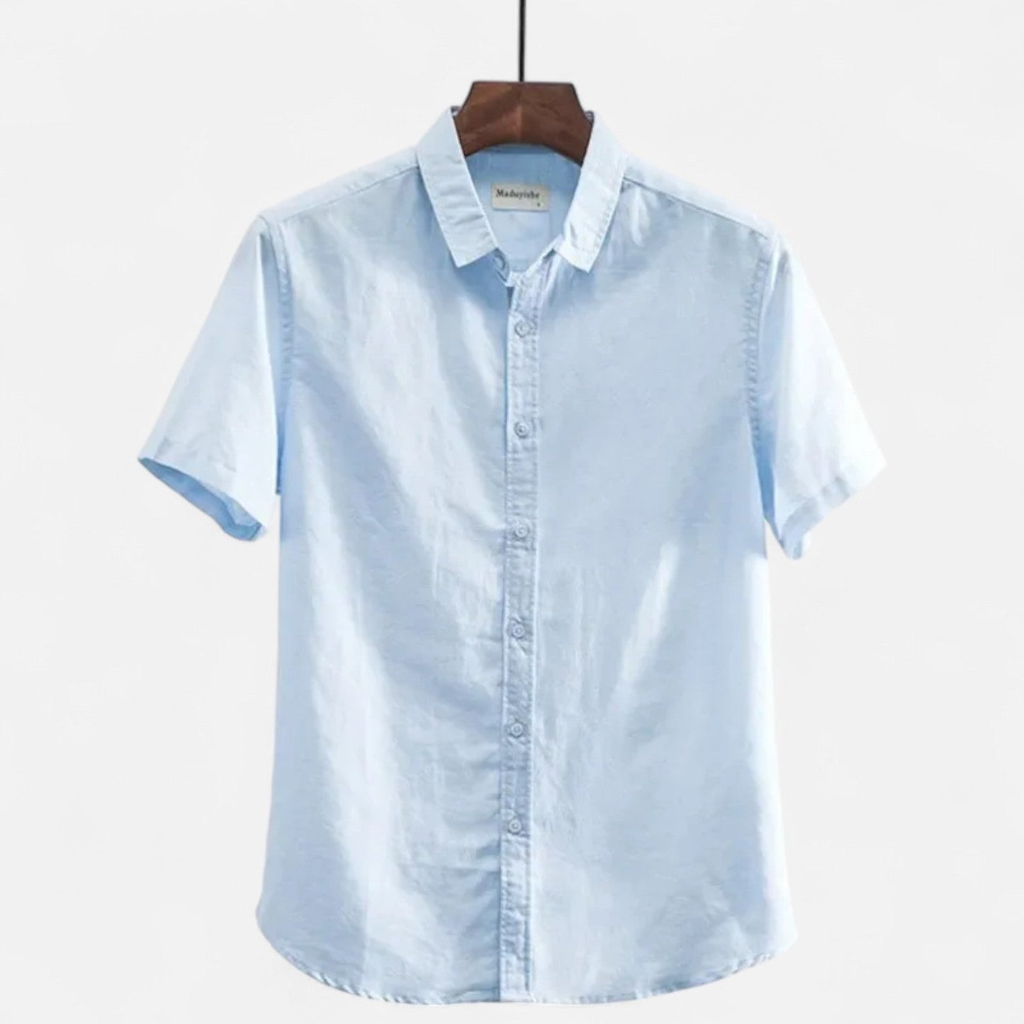 Soft Casual Button Down Ventilated Shirt