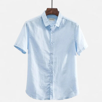 Soft Casual Button Down Ventilated Shirt