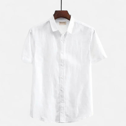Soft Casual Button Down Ventilated Shirt