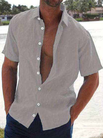Breathable Casual Short Sleeve Shirt