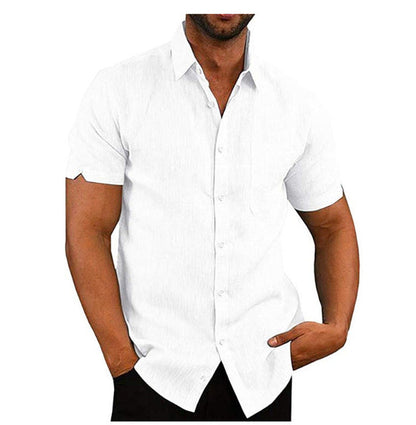 Breathable Casual Short Sleeve Shirt - OutfitLondon