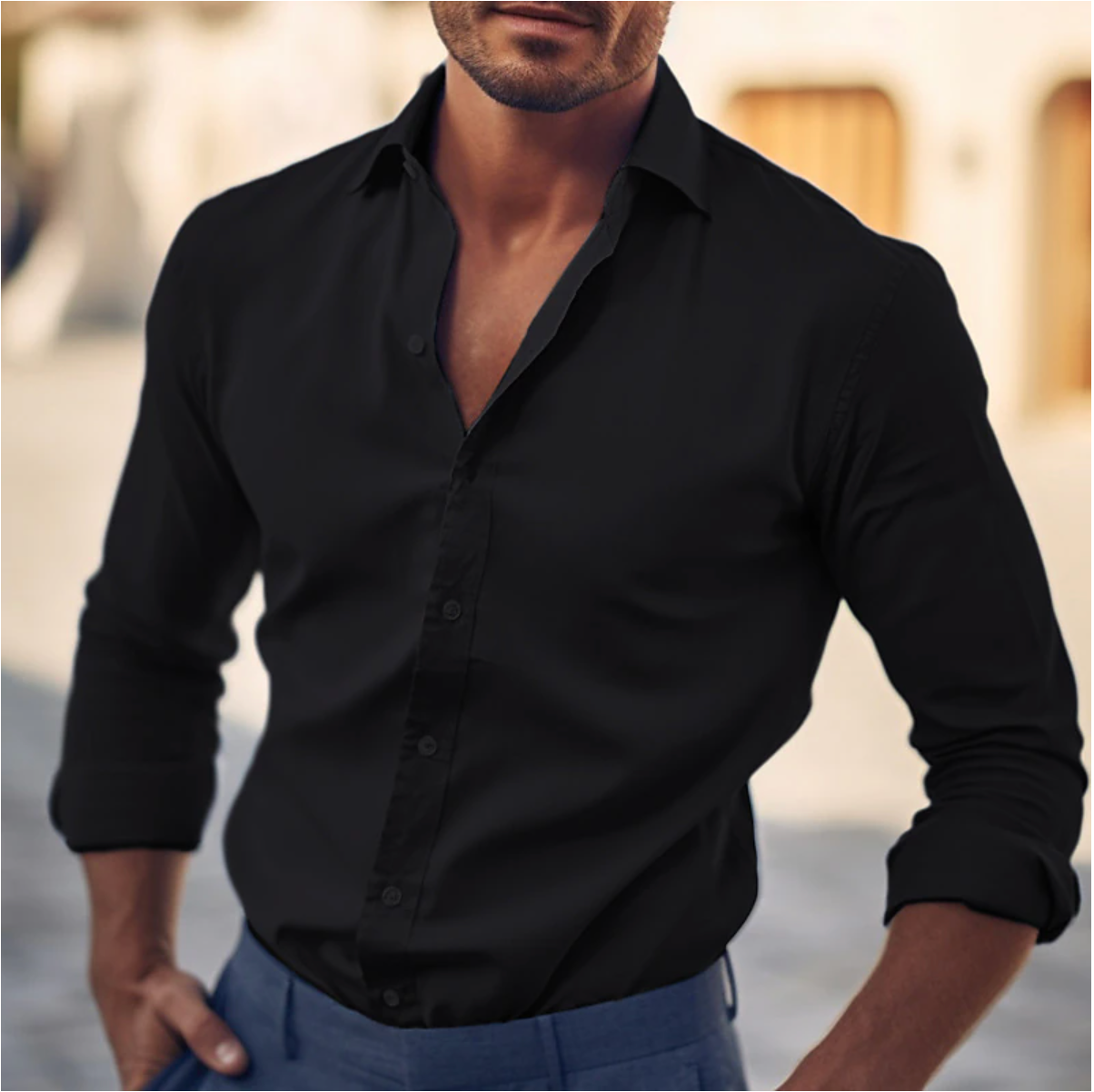 Comfortable Classic Fit Casual Shirt
