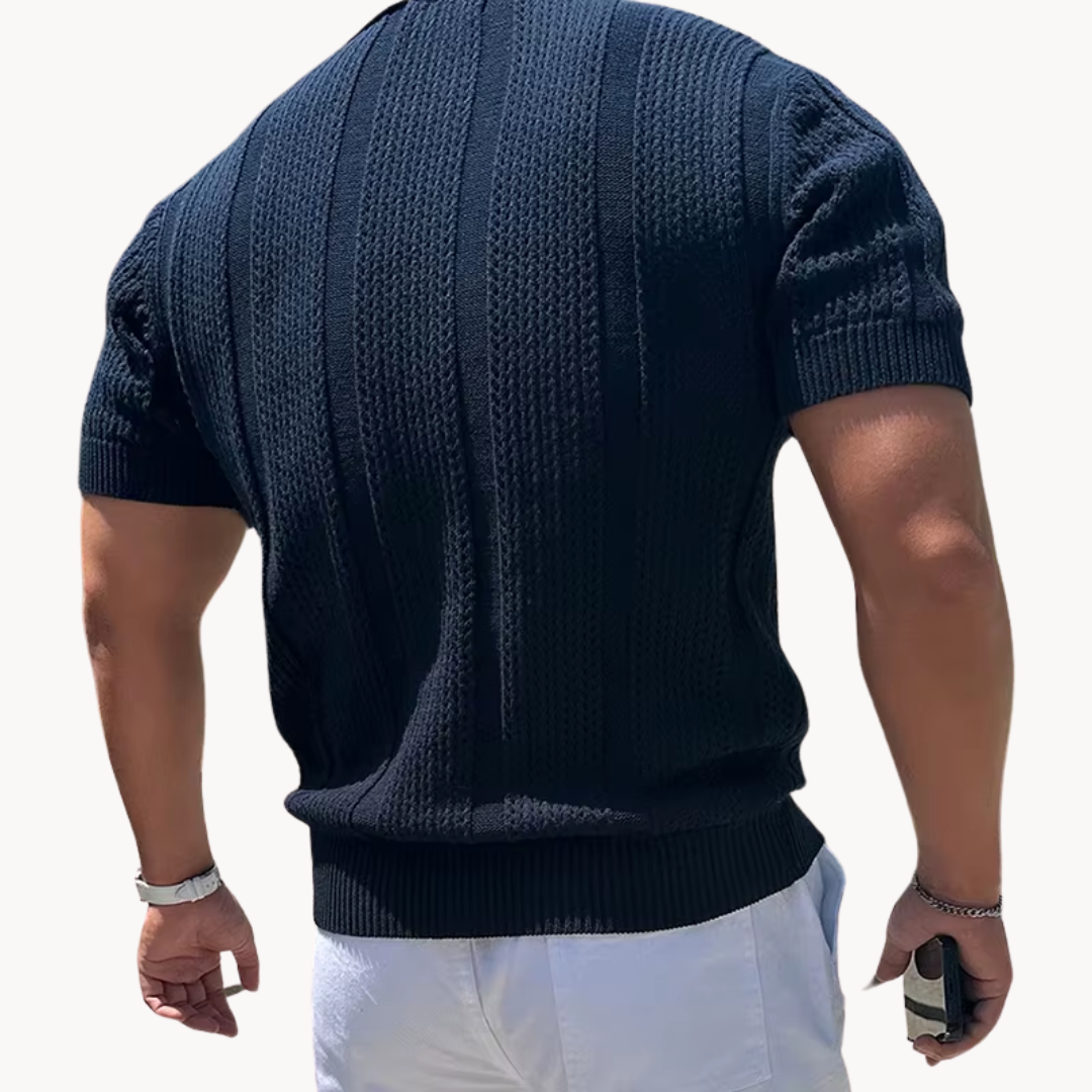 Lightweight Ventilated Mesh Casual Shirt