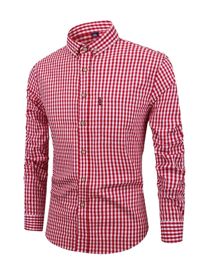 Comfortable Plaid Flannel Shirt