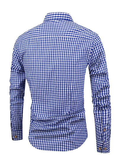 Comfortable Plaid Flannel Shirt