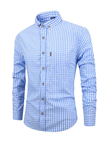 Comfortable Plaid Flannel Shirt