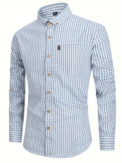 Comfortable Plaid Flannel Shirt