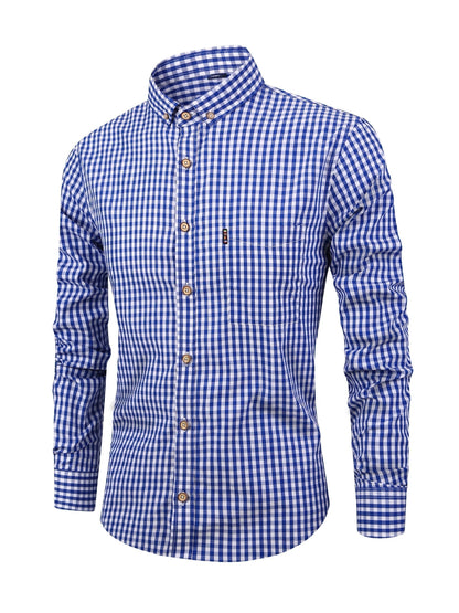 Comfortable Plaid Flannel Shirt - OutfitLondon