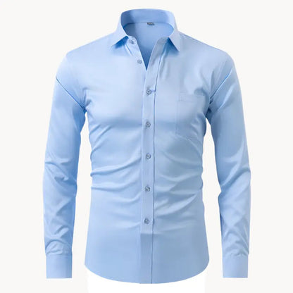 Comfortable Easy Care Poly Cotton Casual Shirt