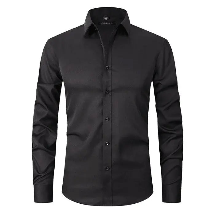 Comfortable Easy Care Poly Cotton Casual Shirt - OutfitLondon