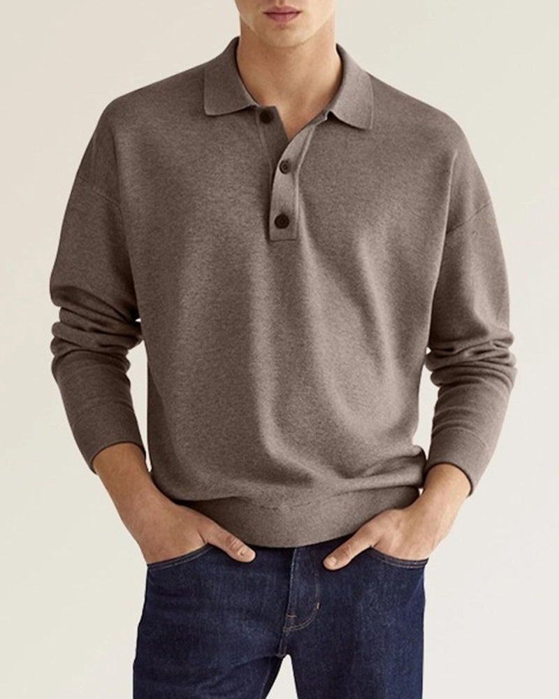 Casual Button Down Layering Shirt
