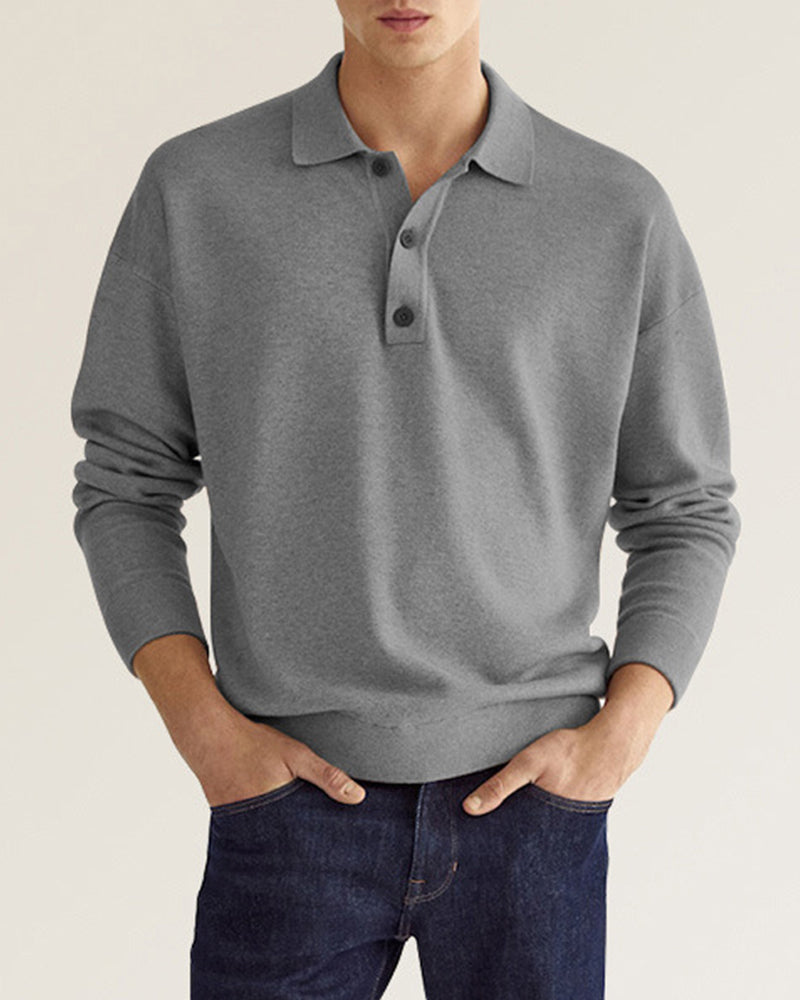 Casual Button Down Layering Shirt