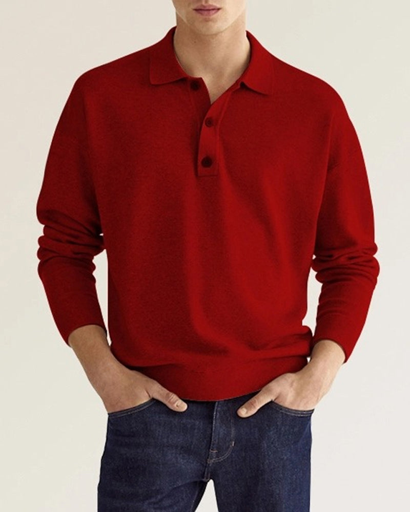 Casual Button Down Layering Shirt