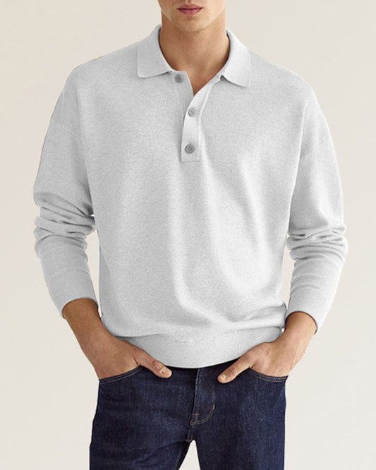 Casual Button Down Layering Shirt - OutfitLondon
