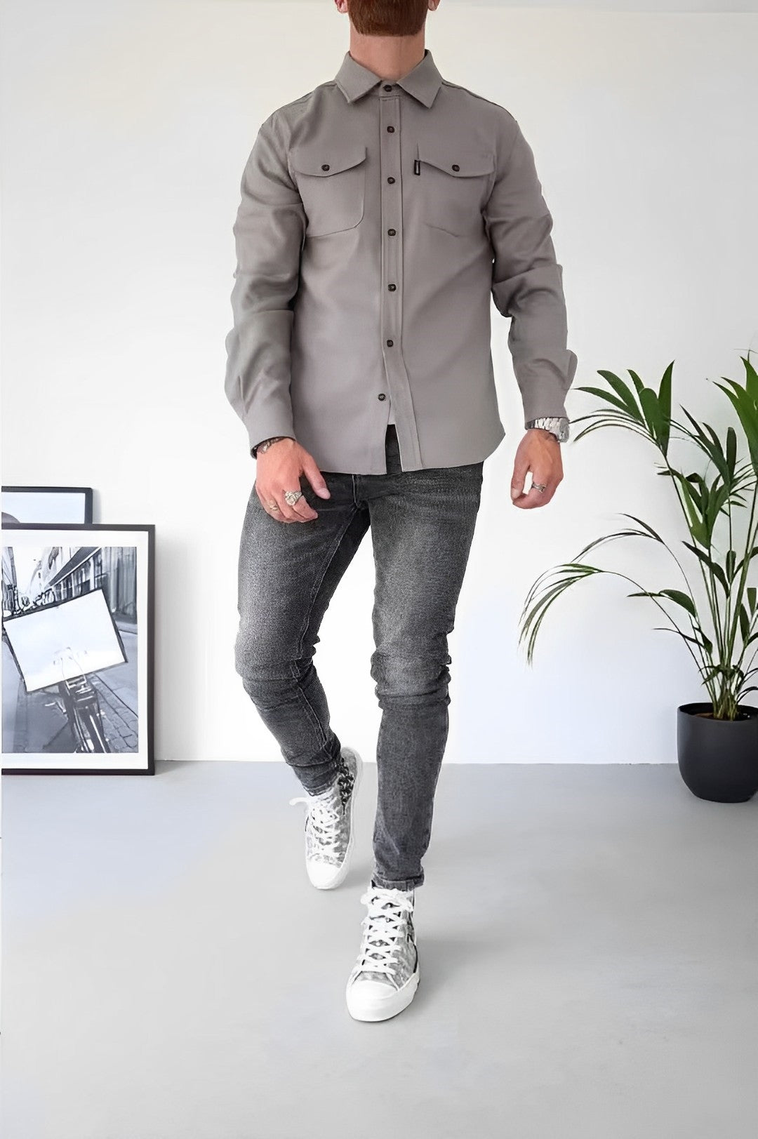 Comfortable Loose Fit Casual Shirt - OutfitLondon