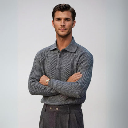 Soft Thermal Blend Crew Neck Casual Shirt