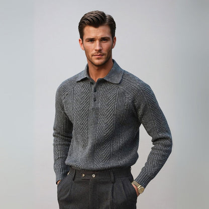 Soft Thermal Blend Crew Neck Casual Shirt