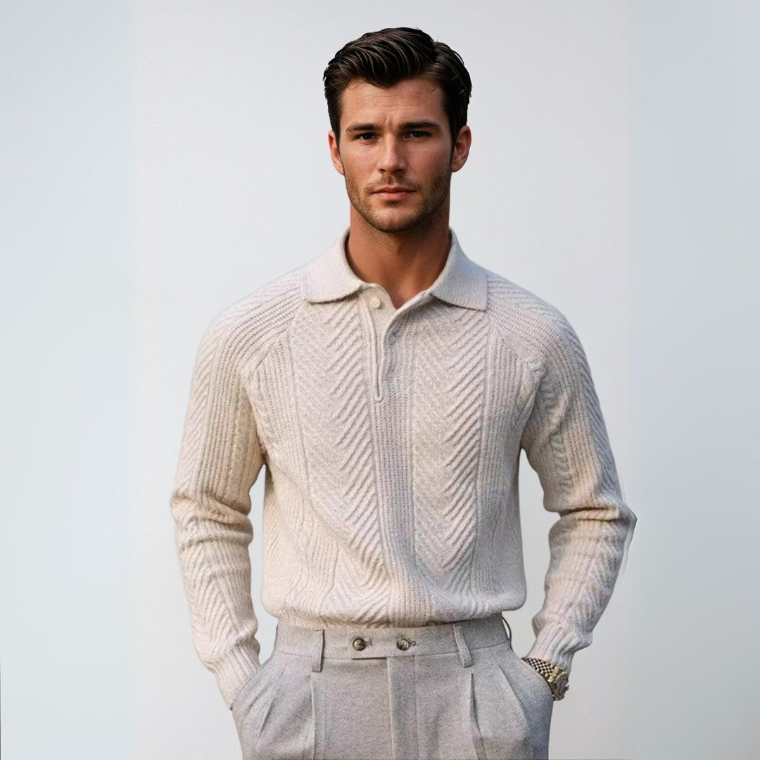 Soft Thermal Blend Crew Neck Casual Shirt