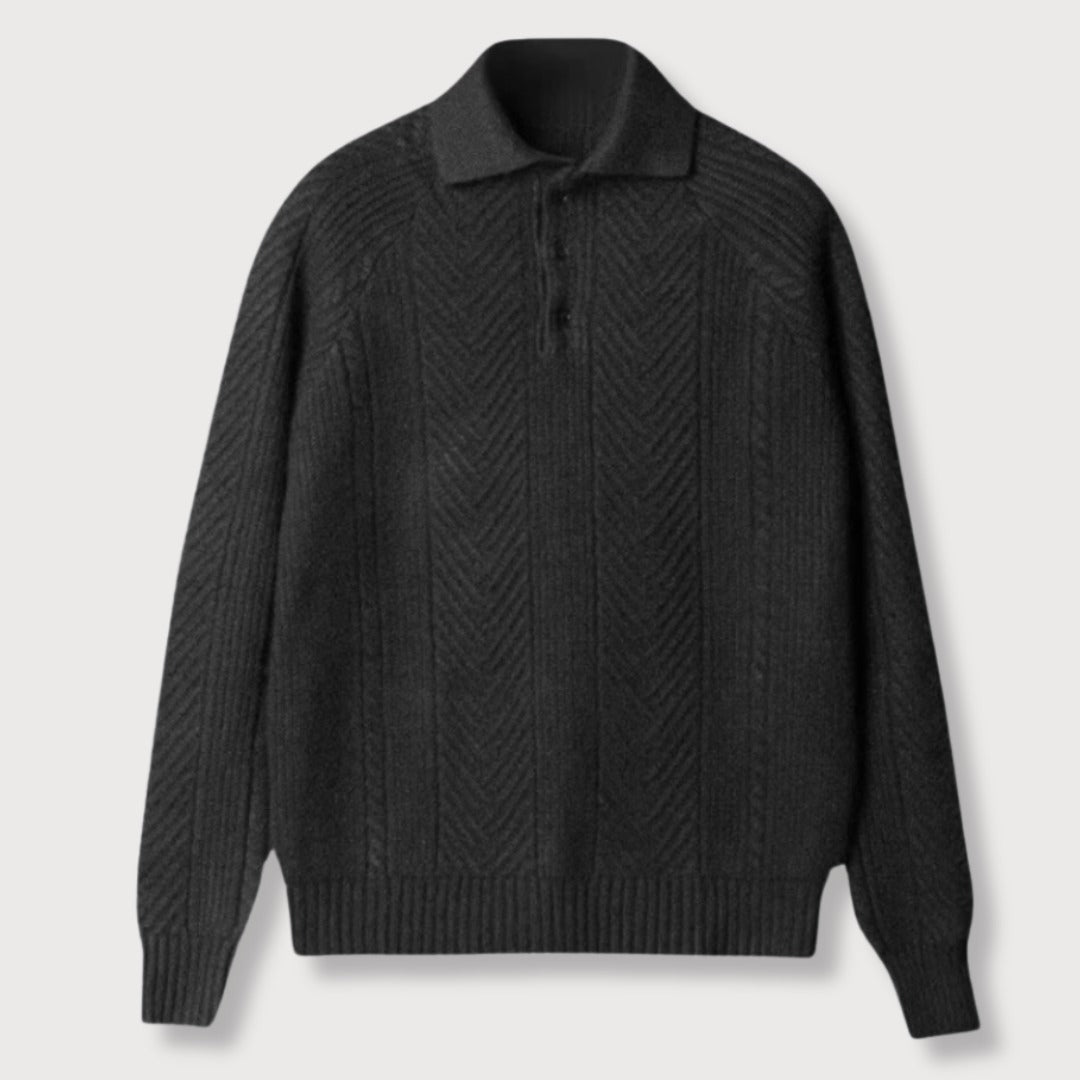Soft Thermal Blend Crew Neck Casual Shirt