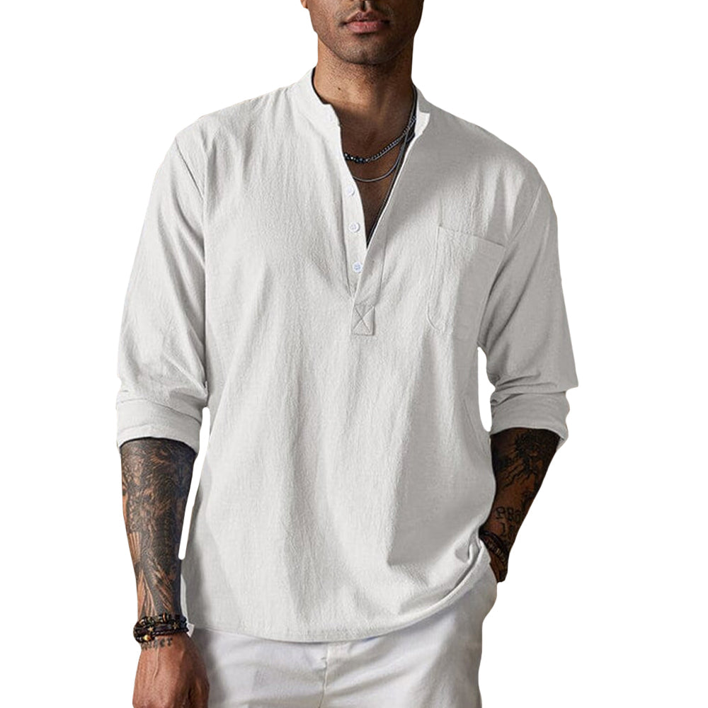 Soft Relaxed Fit Casual Shirt - OutfitLondon