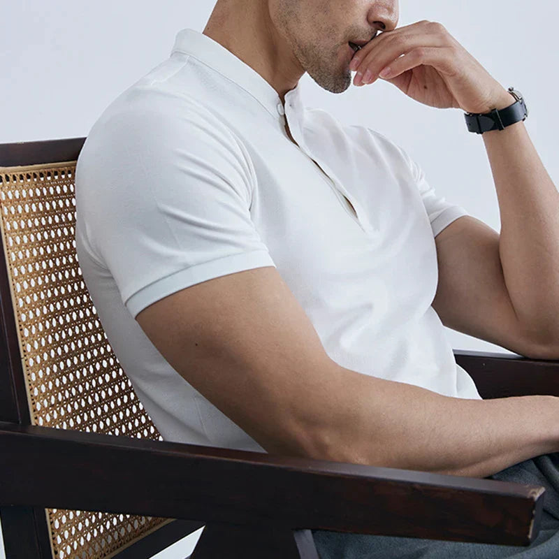 Lightweight Casual Short Sleeve Collar Shirt