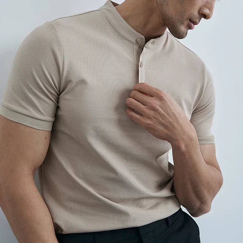 Lightweight Casual Short Sleeve Collar Shirt